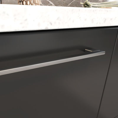 200mm 228mm Matte Black Cabinet Hardware Handles Pulls Bulk