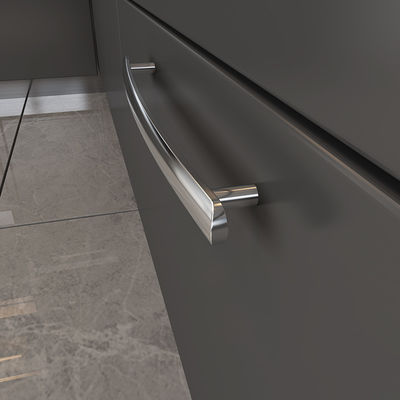 Chrome Finished 192mm Cabinet Hardware Handles Kitchen Modern Style