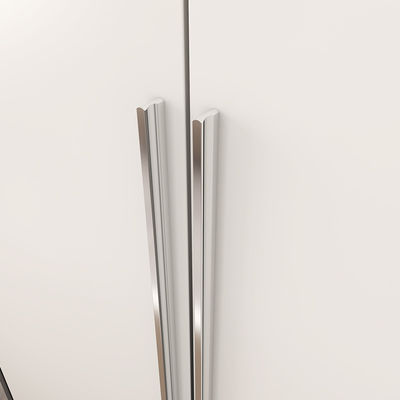 Rectangle Brushed Nickel Cabinet Hardware Handles For Kitchen 1000mm