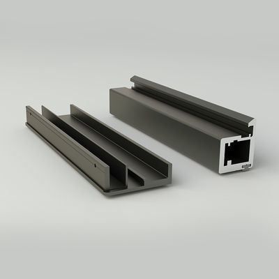 Vertical Gola Aluminum Furniture Profile Handle For Modular Kitchen Closet