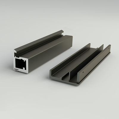 Vertical Gola Aluminum Furniture Profile Handle For Modular Kitchen Closet