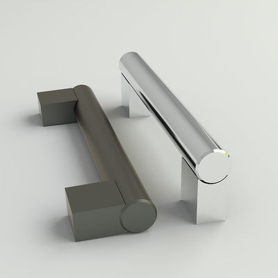 Aluminium Slim Frame Bulk Cabinet Handles 96mm Interior Sliding Patio