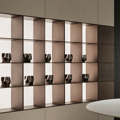 Custom Built Modular Walk In Closet Solid Plywood Aluminum frame