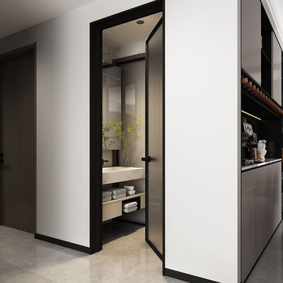 ODM Waterproof Flush Mounted Invisible Interior Doors for bathroom
