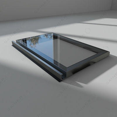 Assembled Waterproof Aluminum Modular Kitchen Storage Cabinet Glass Door