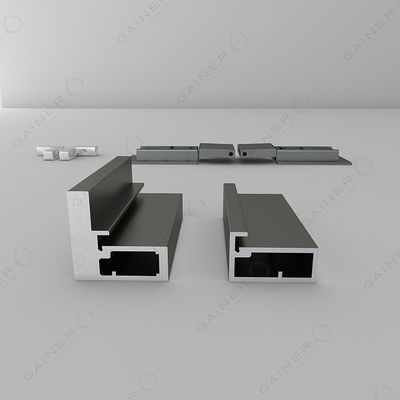 OEM Modular Storage Cabinets Readymade Modular Kitchen Glass Door