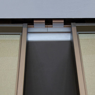 Customized Slimline Internal Sliding Doors Stacker Aluminum Profile