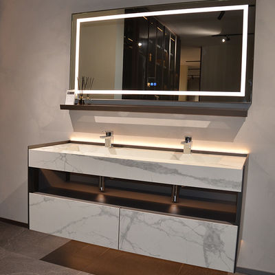 Wall Mounted Cabinet Bathroom Vanity LED Light Mirror Cabinet
