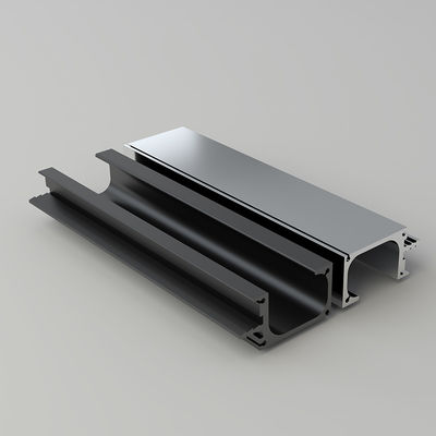 Integrated Polished Plated G Shape Handle Profile For Kitchen Doors