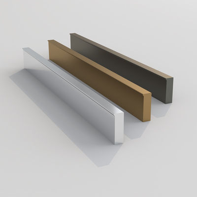 Aluminum Furniture Hardware Handle 250mm Door Push Pull Handle