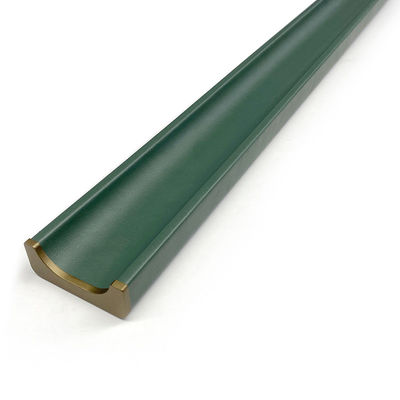 Dark Leather Aluminum Cabinet Handle For Apartment Customized Sizes