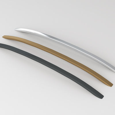 Modern Simplicity Cabinet Drawer Handle Aluminium Alloy Interior Pull Set Customized Size