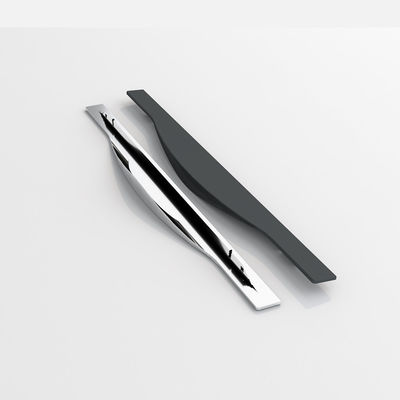 Aluminium Home Bedroom Kitchen Cabinet Handles Profile Long Wardrobe Closet Invisible