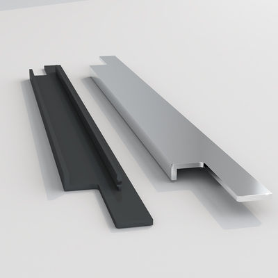 Aluminum Kitchen Wardrobe Handle Cabinet Invisible Hidden Long Hardware Handle