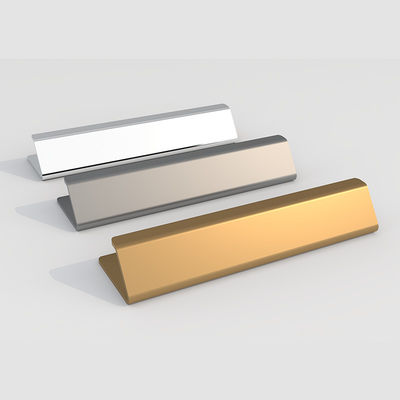 Aluminum Furniture Hardware Kitchen Cabinet Drawer Edge Pull Handles Concealed Handle For Cabinet