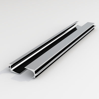 Lightweight Black Aluminium Alloy Furniture Sofa Leg Corrosion Resistance