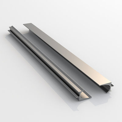 Lightweight Black Aluminium Alloy Furniture Sofa Leg Corrosion Resistance